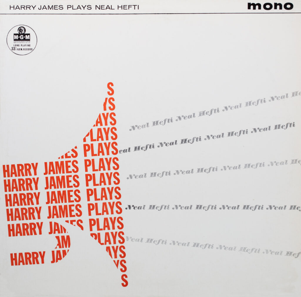 Harry James Play Neal Hefti 1961 Album Cover